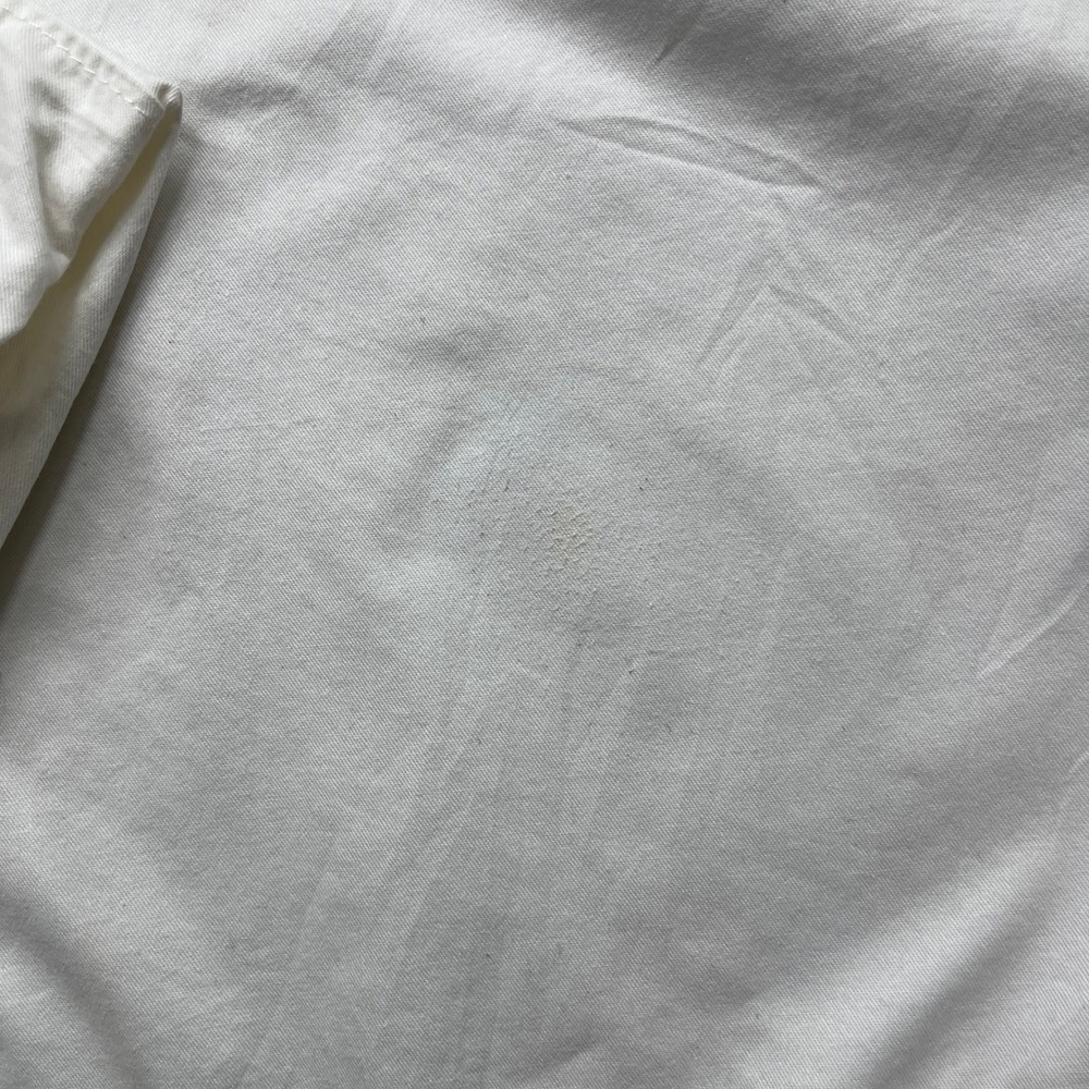 Le Tigre Mens Chino Shorts White Size 40 NWT Vintage Style Preppy Cotton Twill - Picture 5 of 11